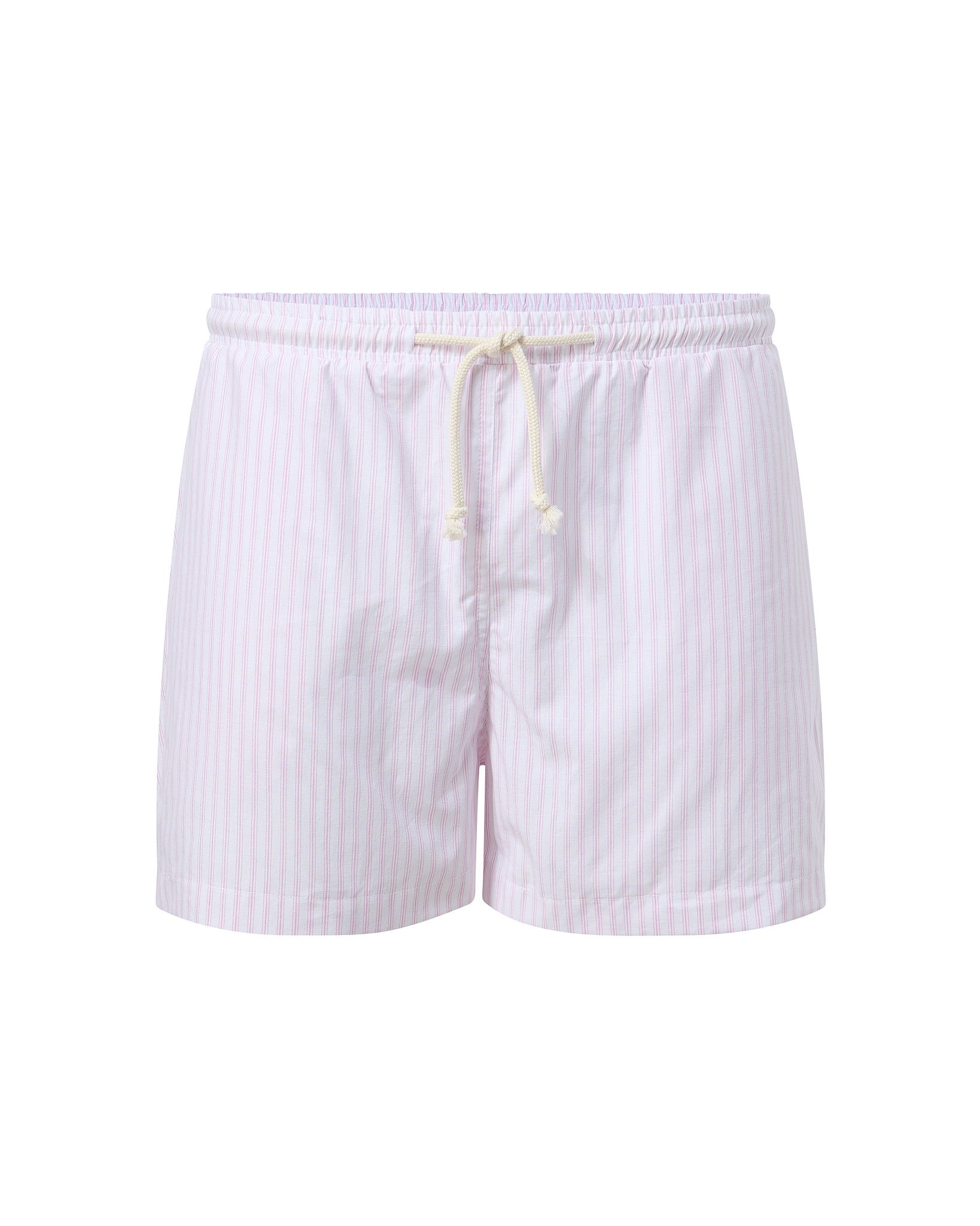 classic pink cotton shorts
