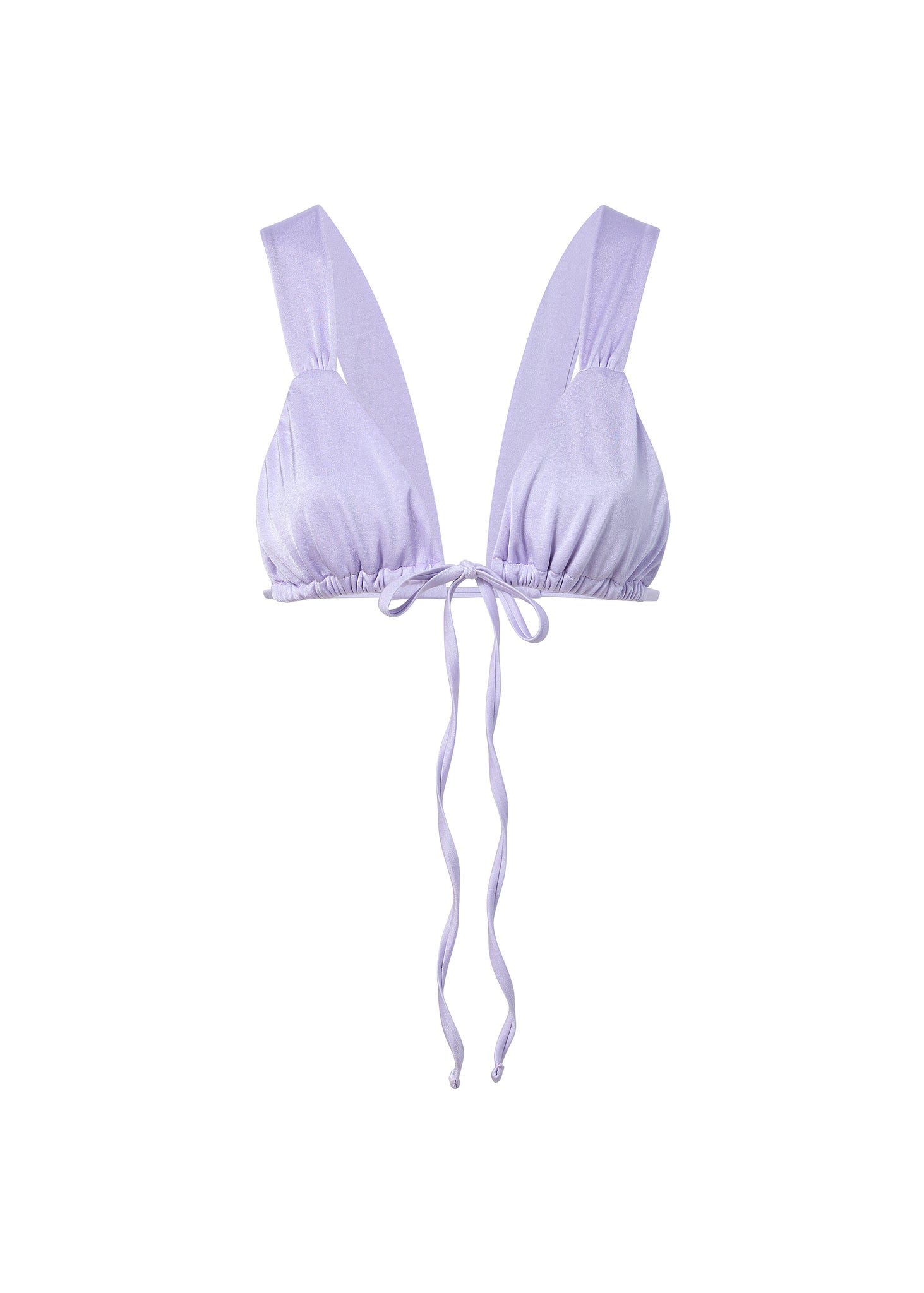 Beautiful Mid-Tone Purple Women's Bathing Suit Top